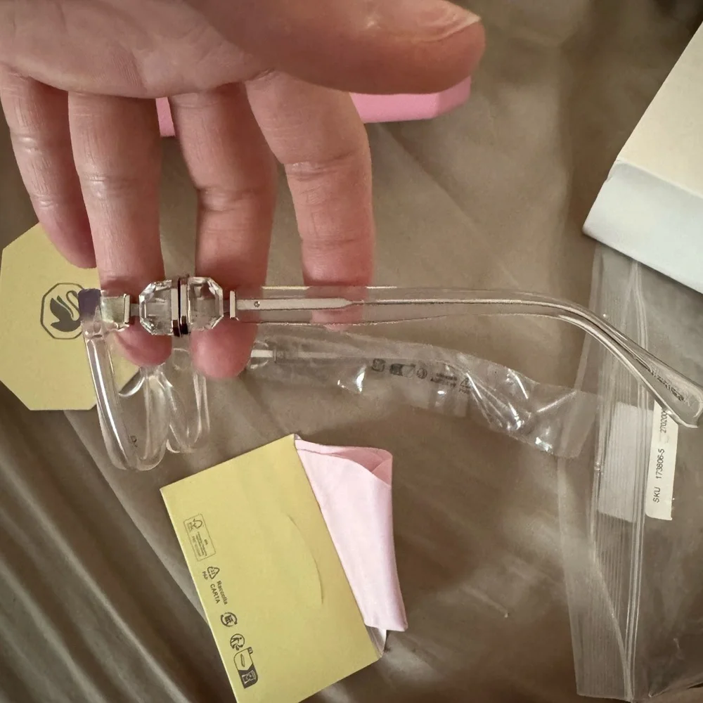 Swarovski Silver Women's Glasses - Picture 3 of 7